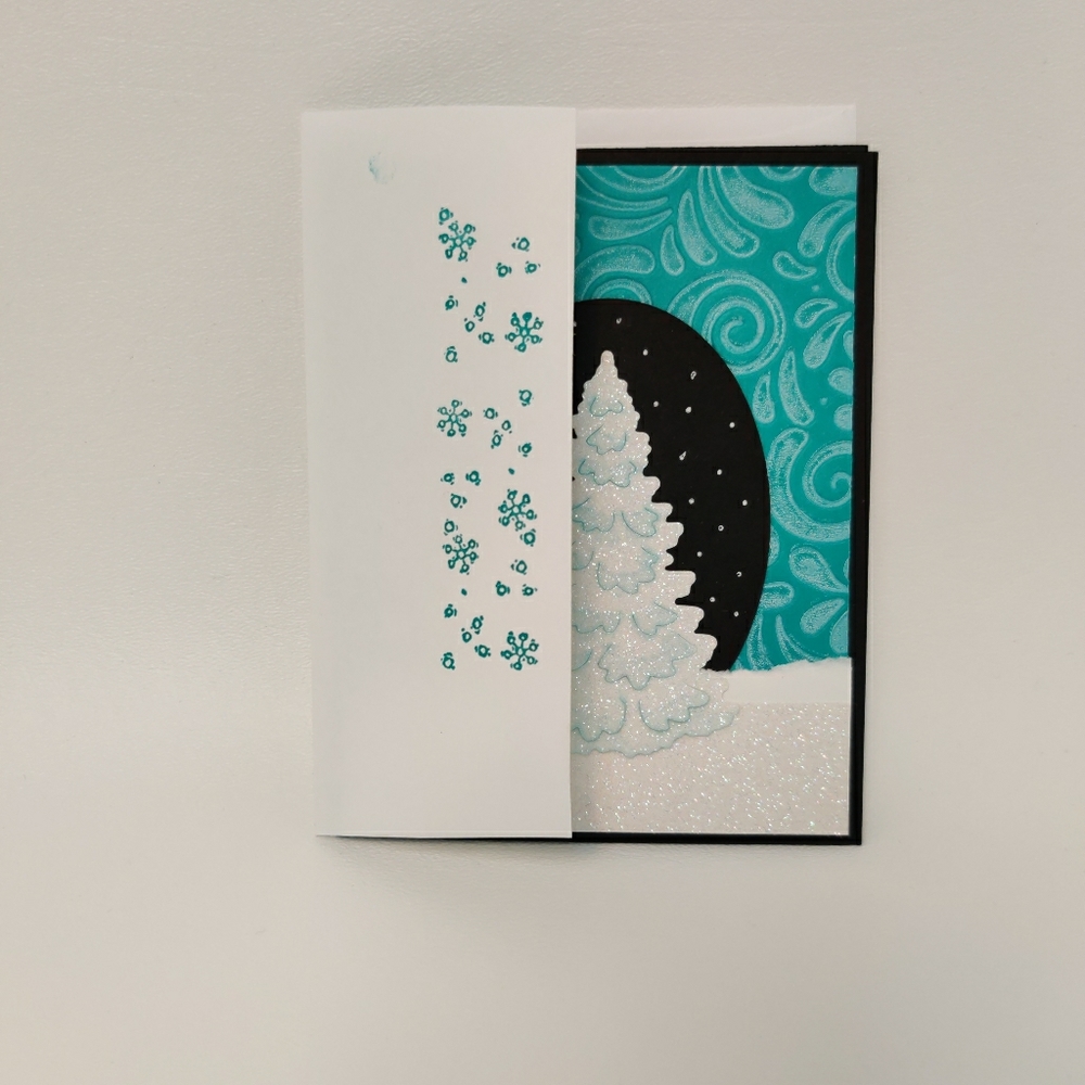 Handmade Merry Christmas Holiday Greeting Card